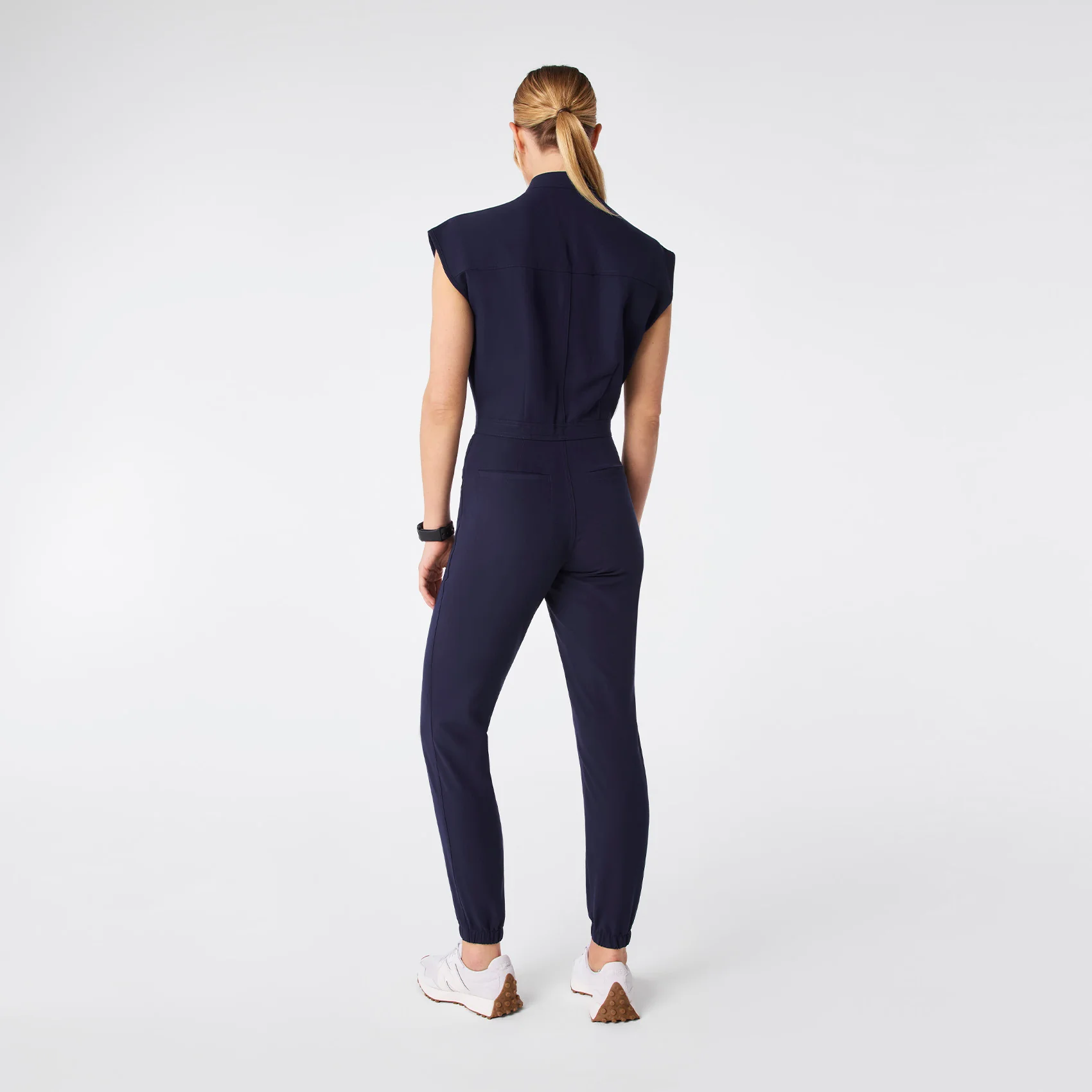 women's Navy Rafaela Cargo Jogger - ScrubJumpsuit™ - Image 2