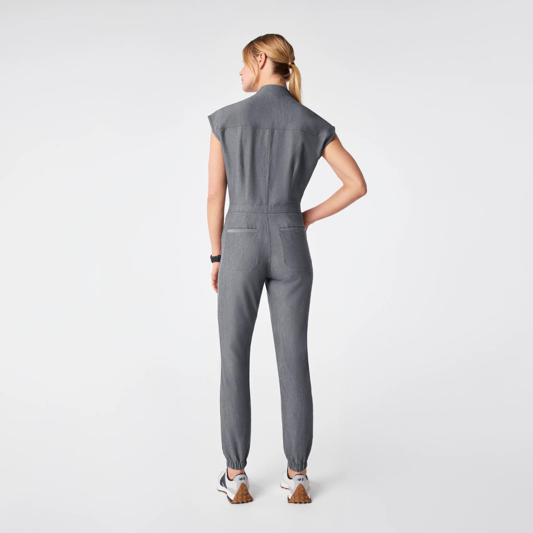 women's Graphite Rafaela Cargo Jogger - Tall ScrubJumpsuit™ - Image 2