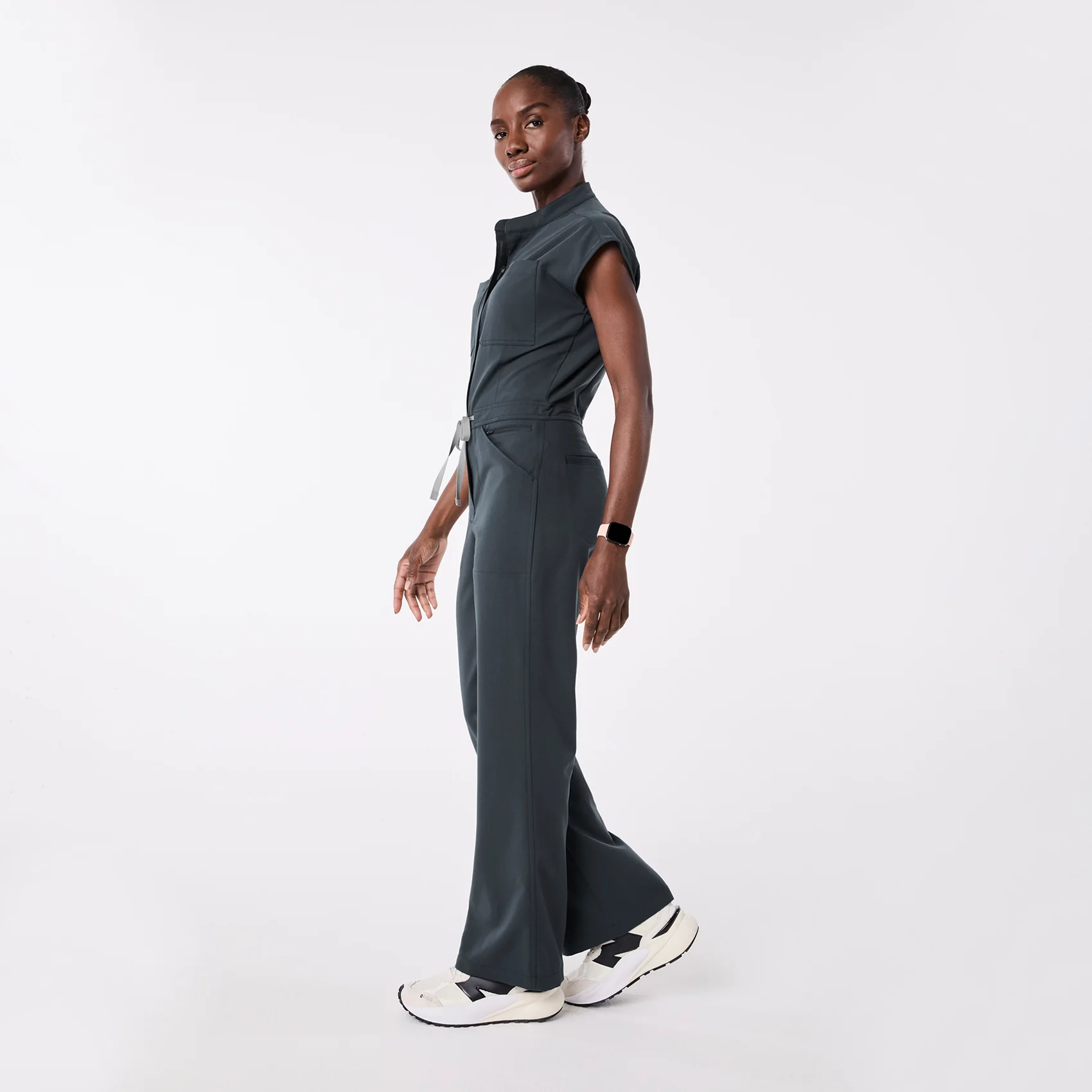 women's Dark Harbor Rafaela Wide Leg - ScrubJumpsuit™ - Image 3