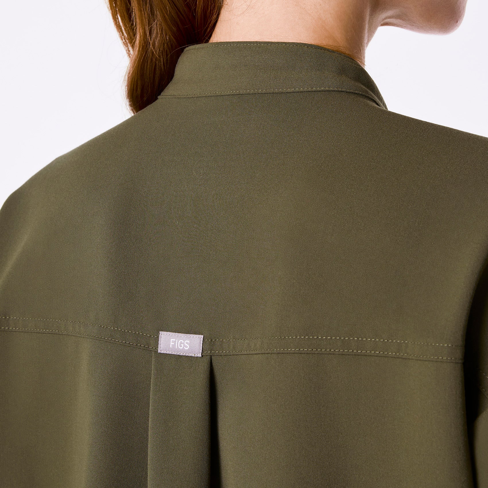 women's Spruce Rafaela Relaxed Longsleeve - Scrub Top - Image 5