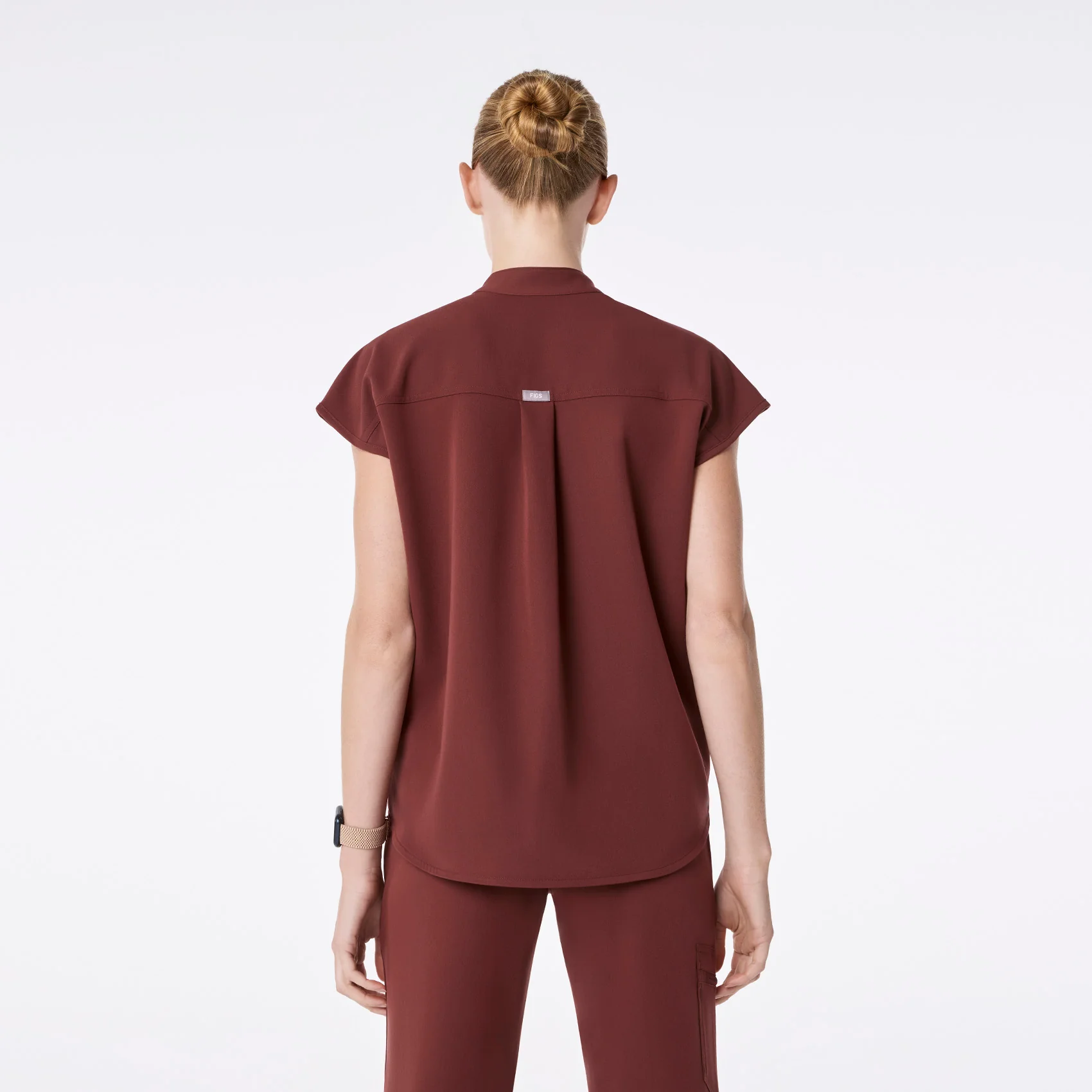 women's Walnut Rafaela - Oversized Scrub Top™ - Image 4