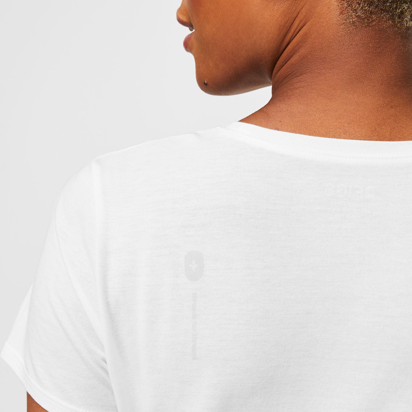 Women's White Supersoft - Shortsleeve Underscrub - Image 5