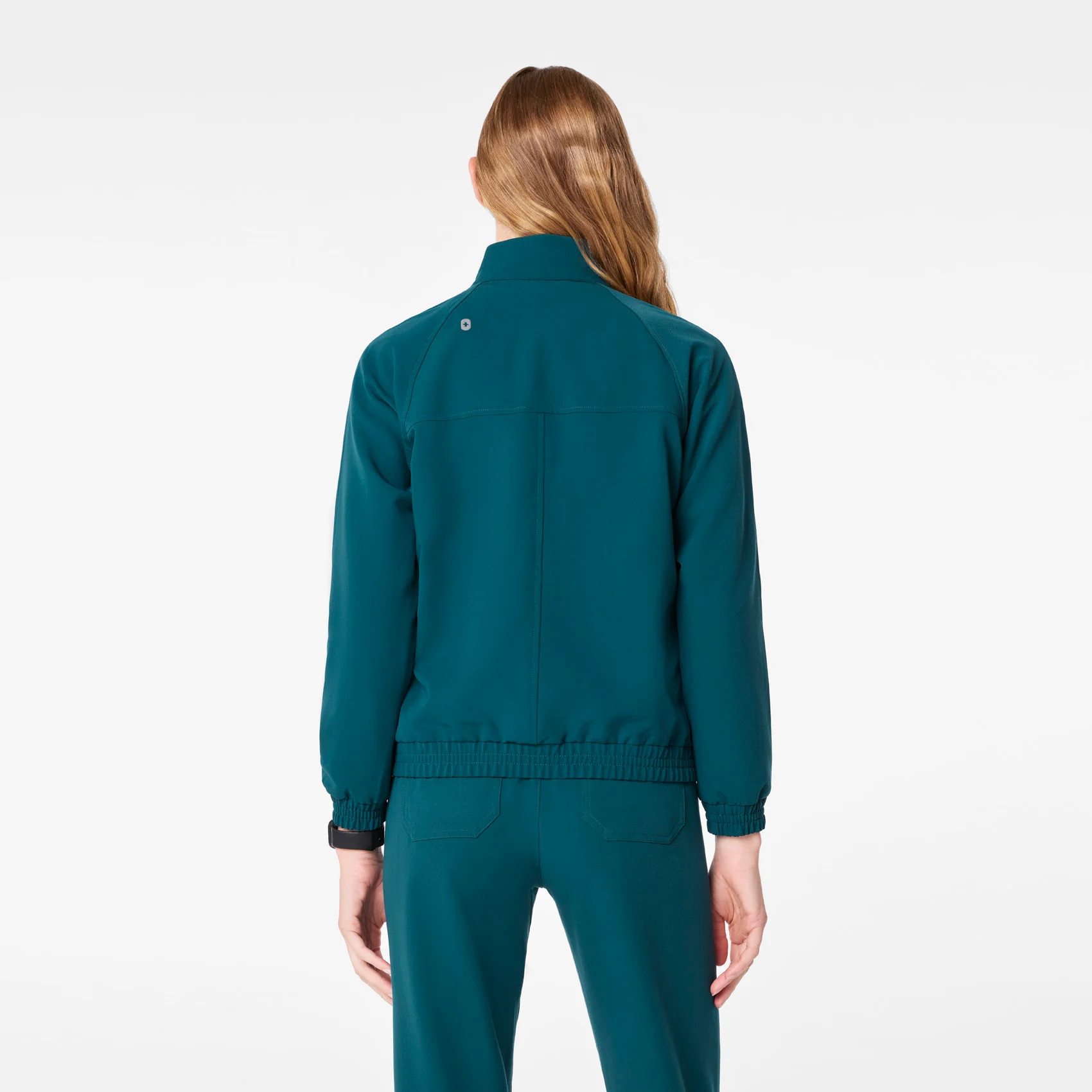 women's Caribbean Blue Sydney - Scrub Jacket - Image 4