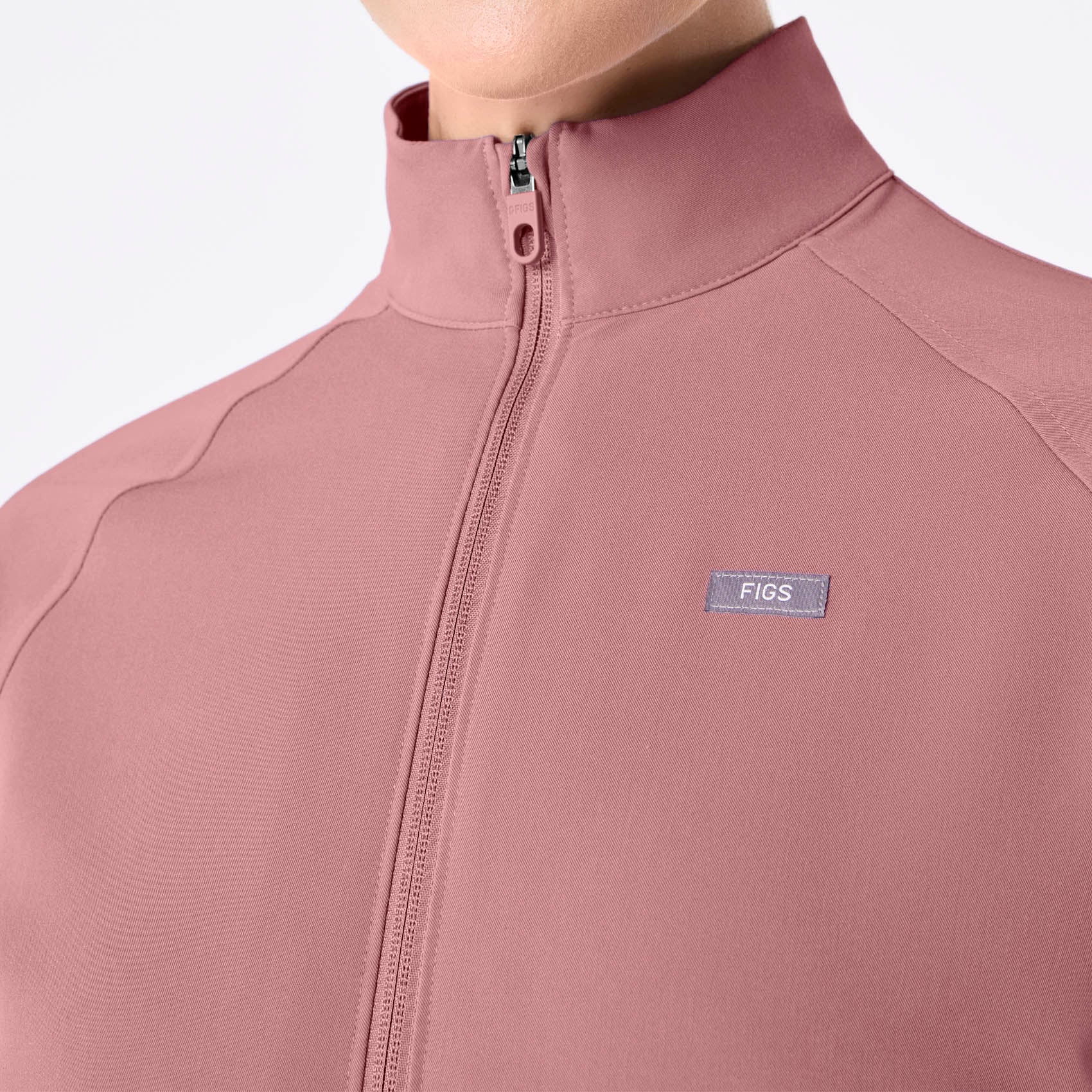women's Mauve Sydney -  Scrub Jacket - Image 6