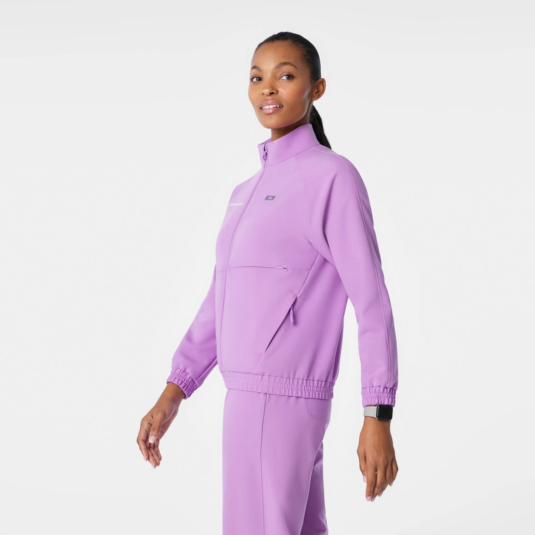 women's Wild Iris Sydney - Scrub Jacket - Image 3