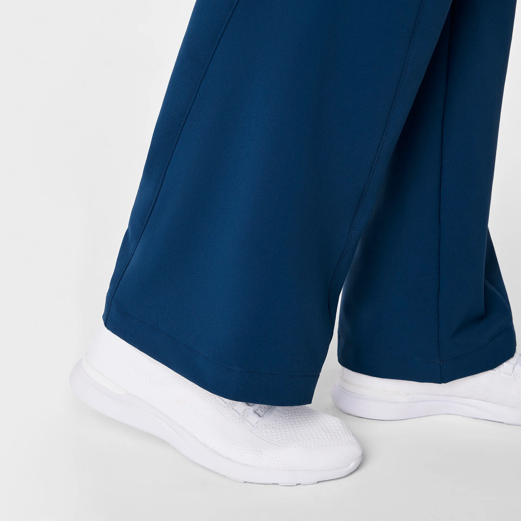 women's Team USA Blue FIGS x Team USA High Waisted FIBREx Wide Leg - Scrub Pant - Image 9