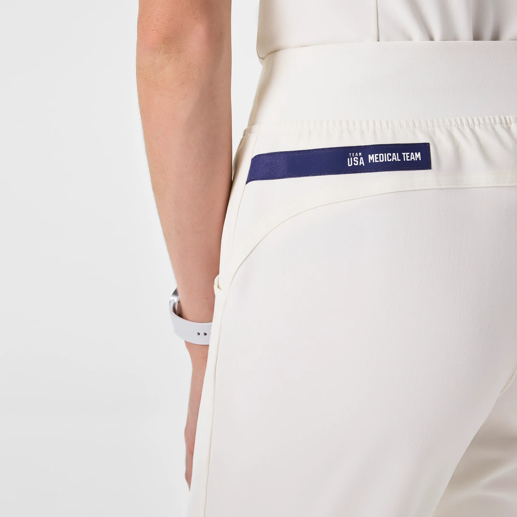 women's Off White FIGS x Team USA Kade - Tall Cargo Scrub Pant™ - Image 8