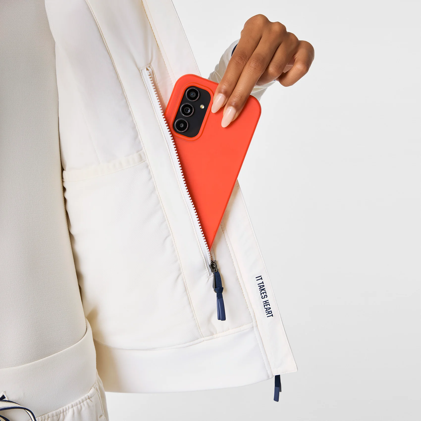 women's Off White FIGS x Team USA Off-Shift - Float Bomber Vest™ - Image 10