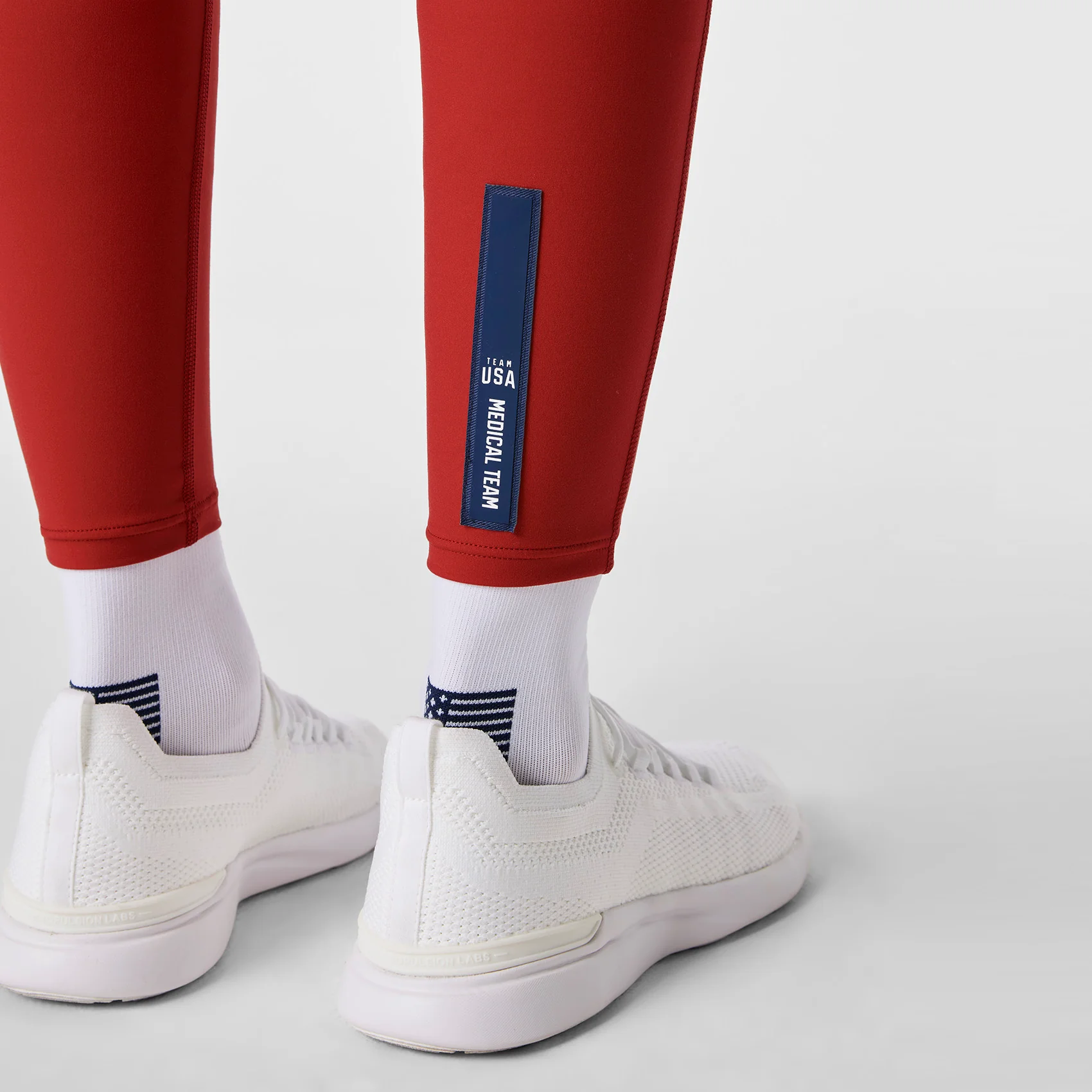 women's Team USA Red FIGS x Team USA - ScrubLegging™ - Image 9