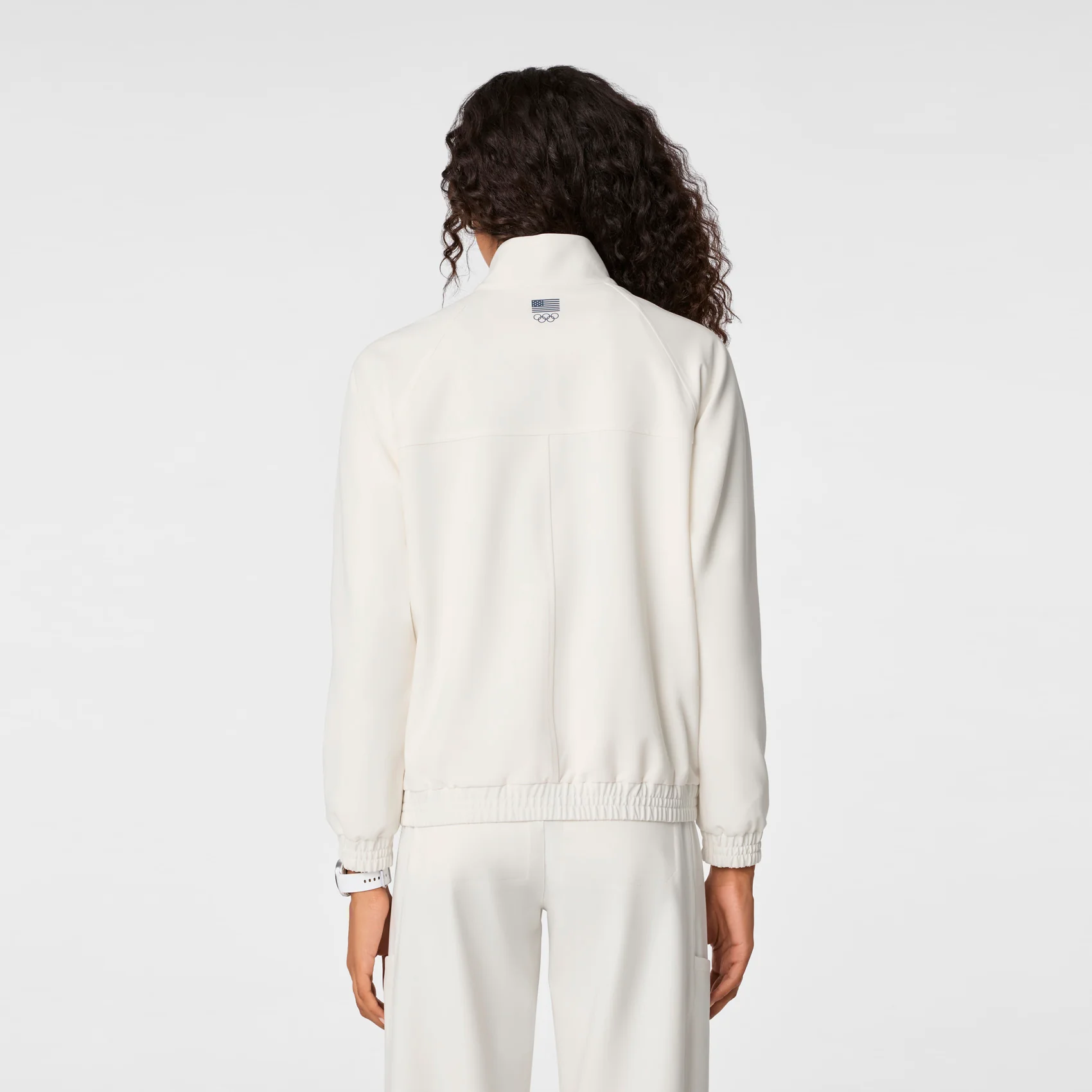 women's Off White FIGS x Team USA Sydney - Scrub Jacket - Image 4