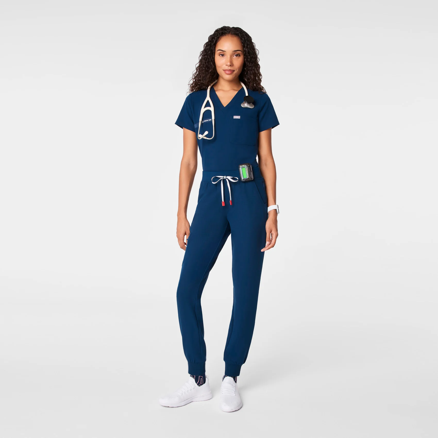women's Team USA Blue FIGS x Team USA Zamora - Jogger Scrub Pant™ - Image 2