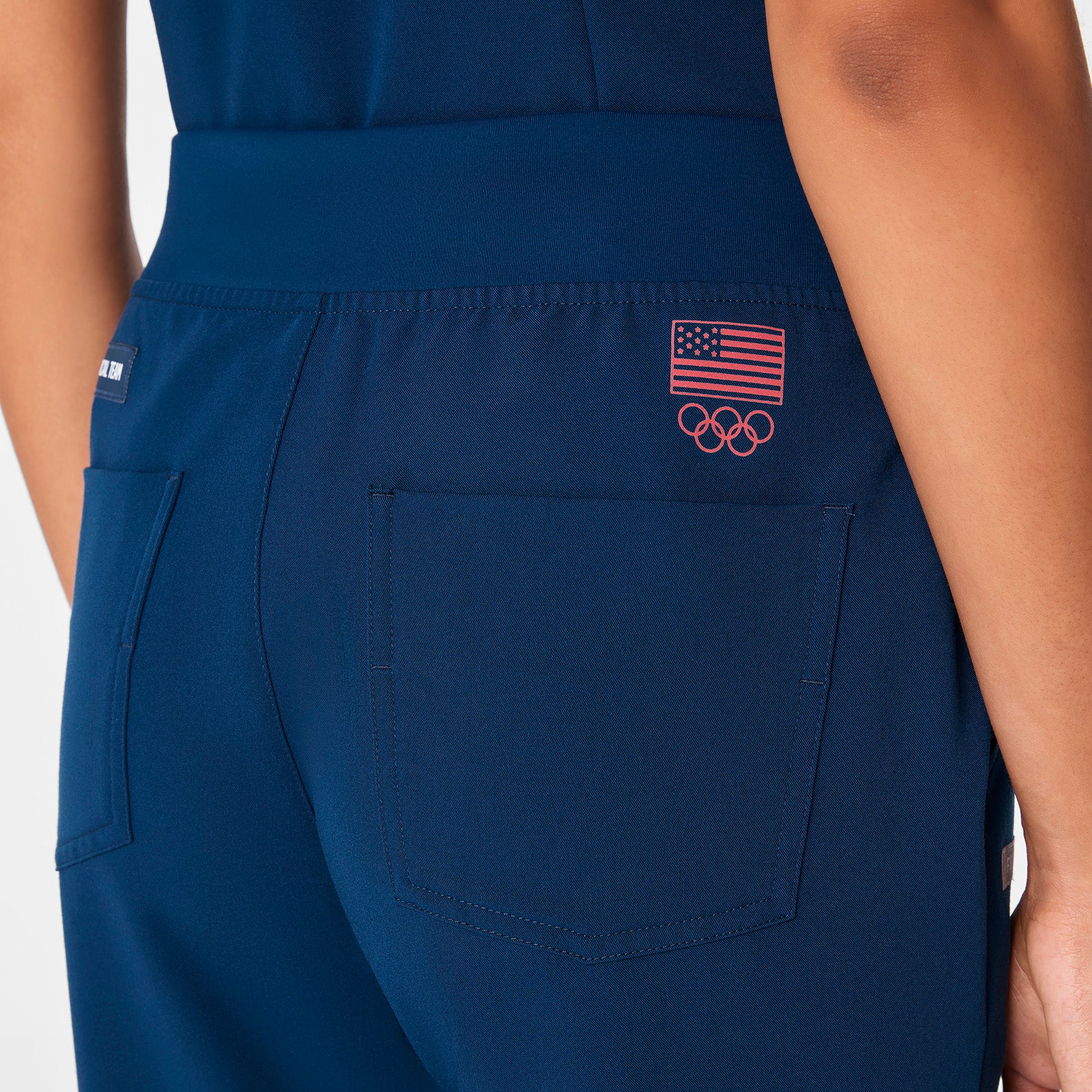 women's Team USA Blue FIGS x Team USA Zamora - Jogger Scrub Pant™ - Image 7