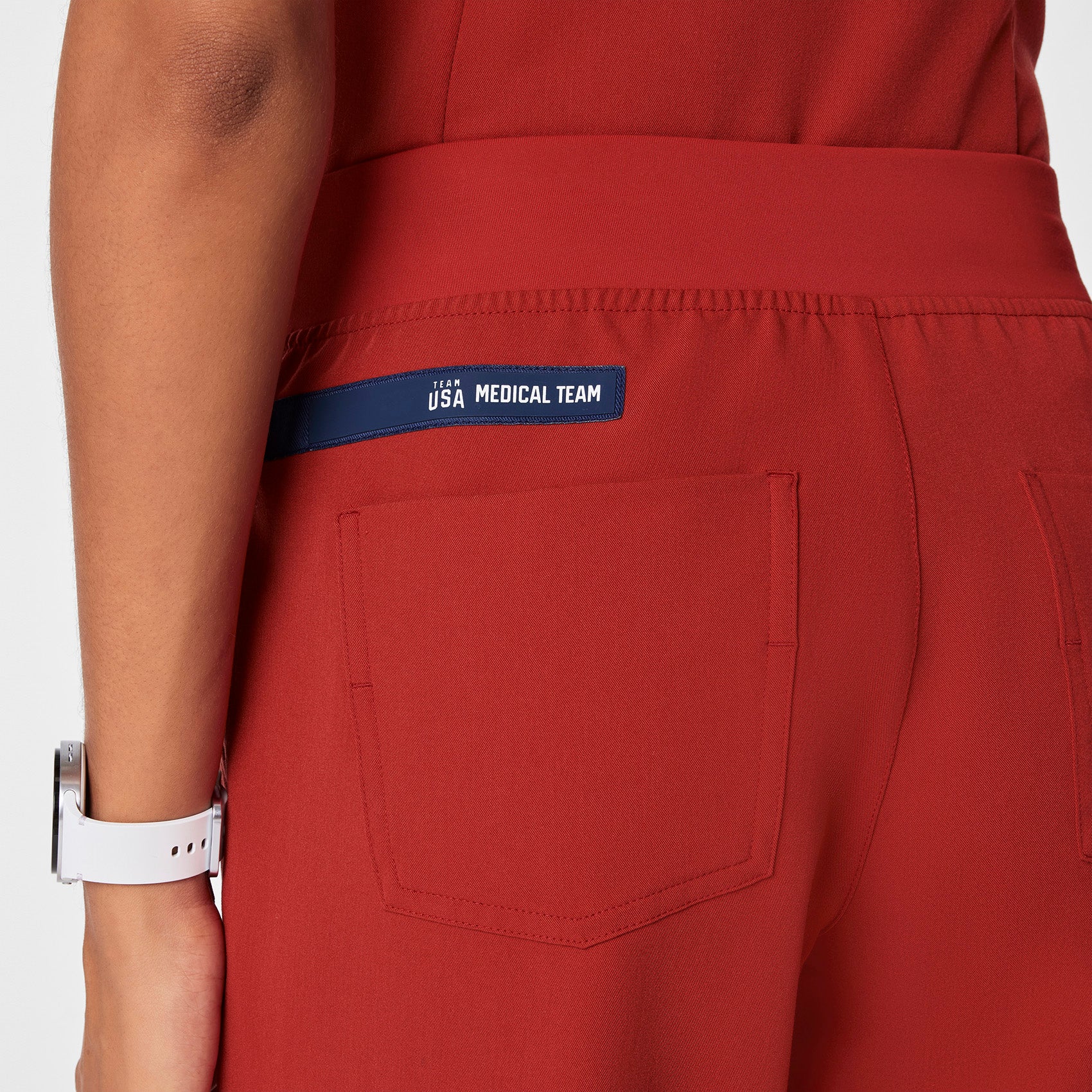 women's Team USA Red FIGS x Team USA Zamora - Jogger Scrub Pant™ - Image 6
