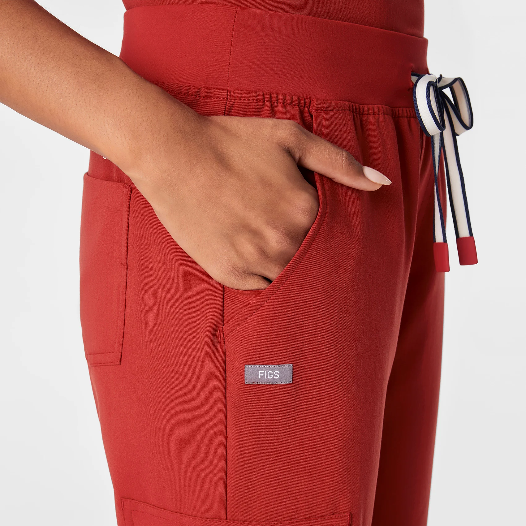 women's Team USA Red FIGS x Team USA Zamora - Jogger Scrub Pant™ - Image 8