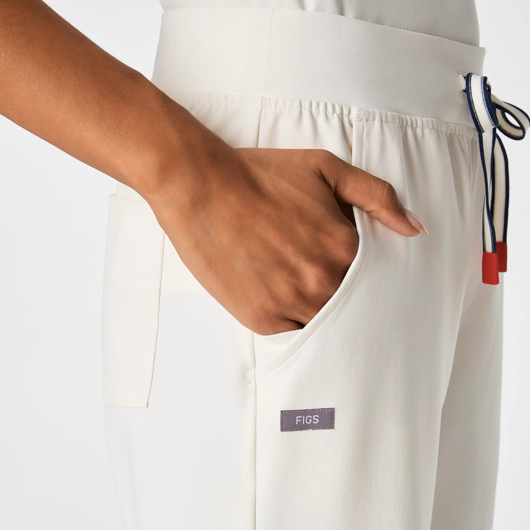 women's Off White FIGS x Team USA Zamora - Petite Jogger Scrub Pant™ - Image 8
