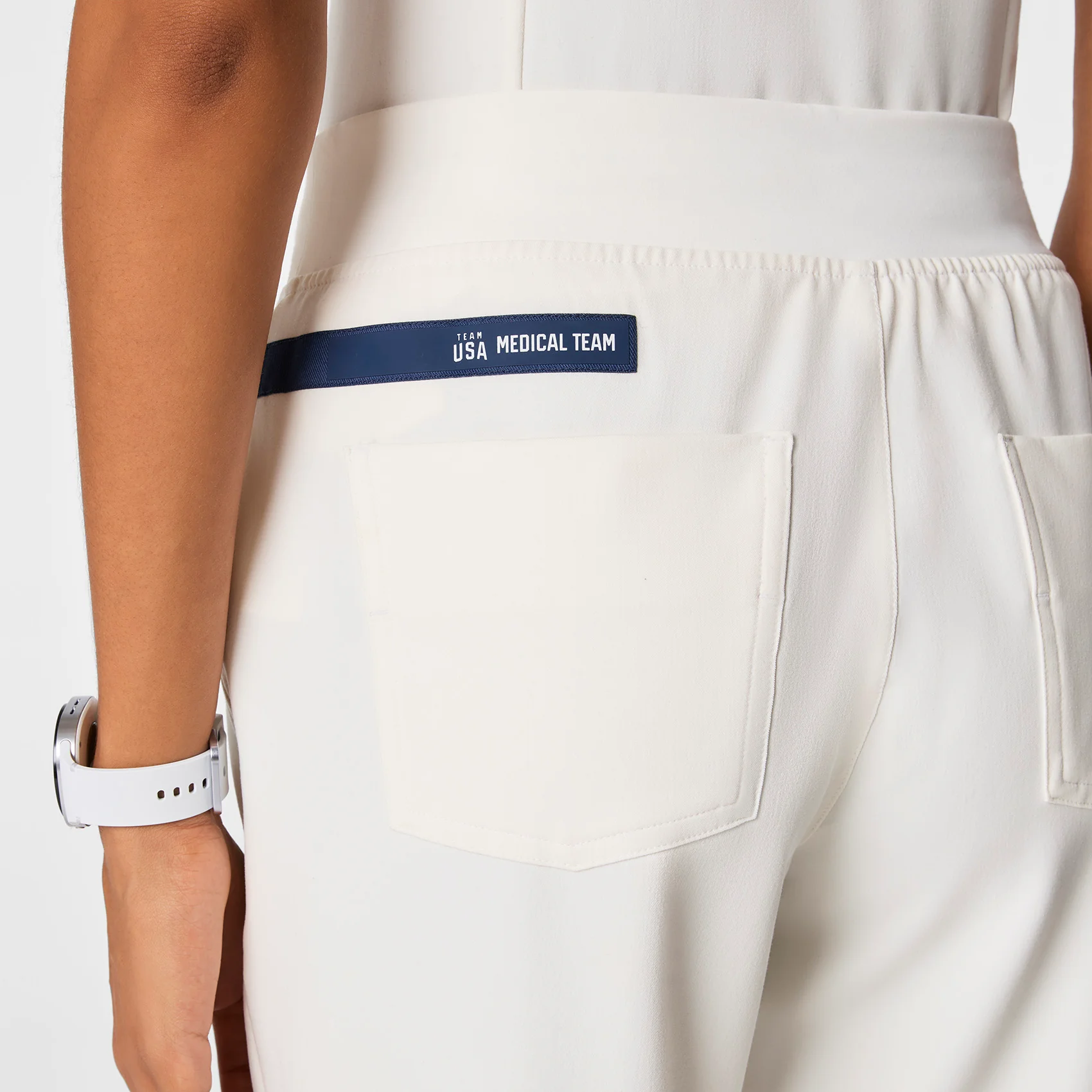 women's Off White FIGS x Team USA Zamora - Tall Jogger Scrub Pant™ - Image 6
