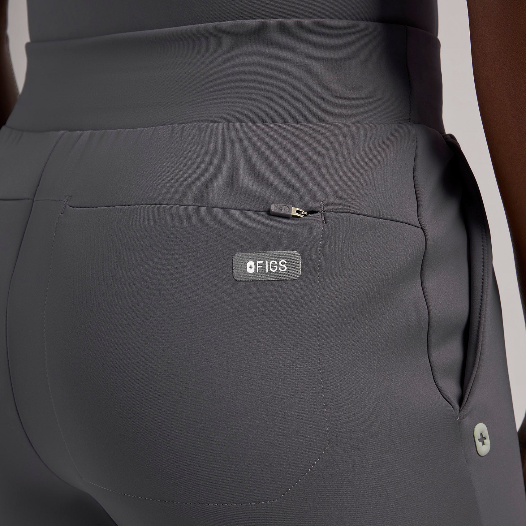 women's Charcoal Tena FORMx Slim Tapered - Scrub Pant™ - Image 5