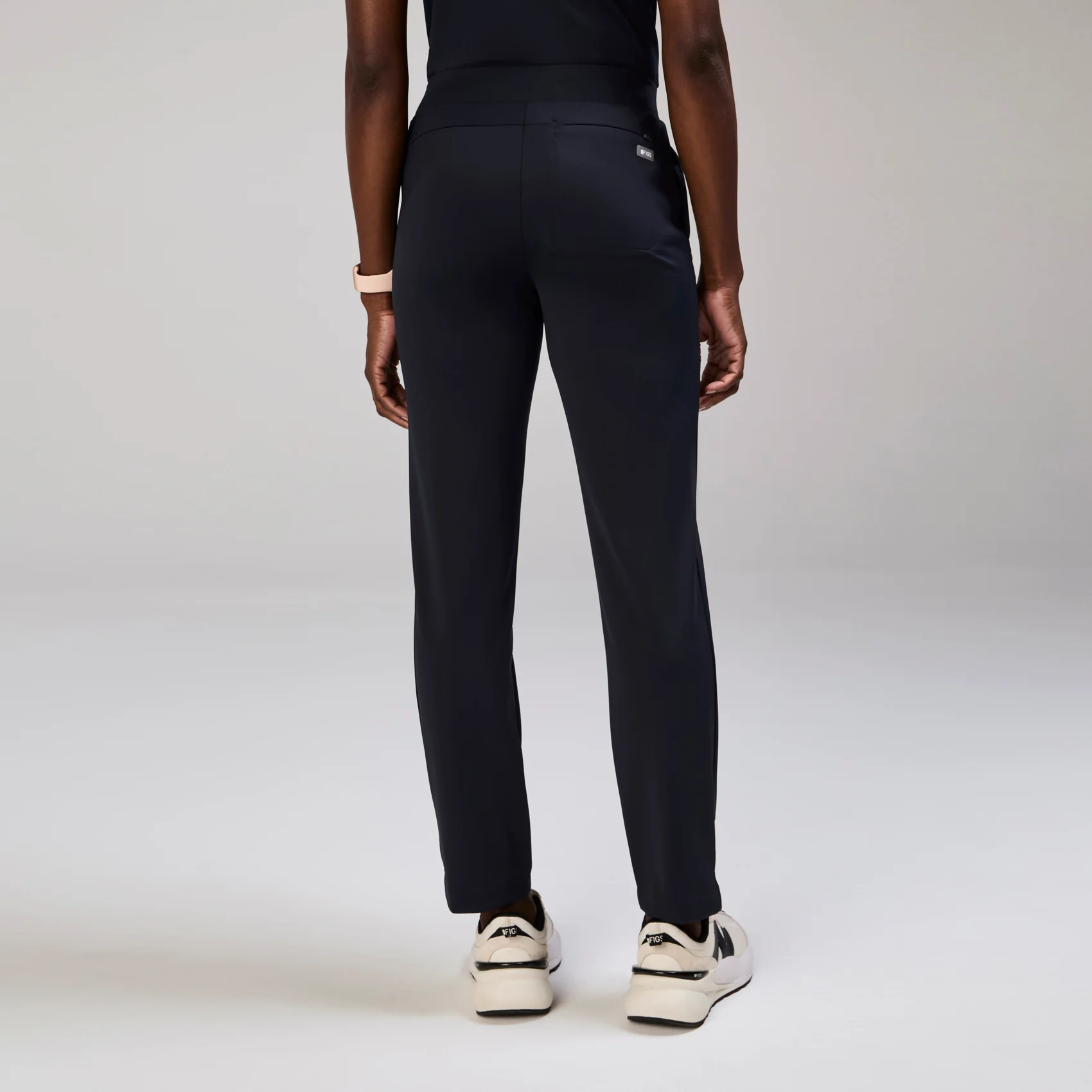 women's Navy Tena FORMx Slim Tapered - Tall Scrub Pant™ - Image 4