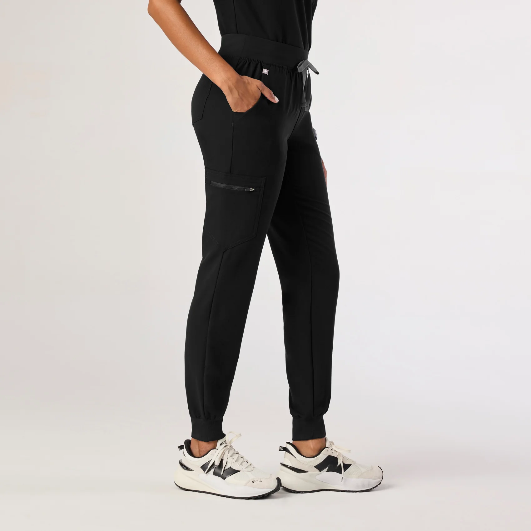 Women's Black Zamora™ - Jogger Scrub Pants - Image 3