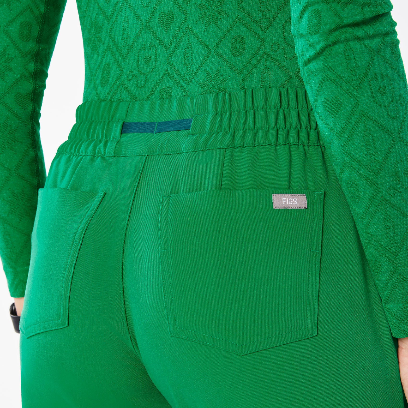 women's Evergreen Uman Relaxed Jogger Scrub Pant - Image 5