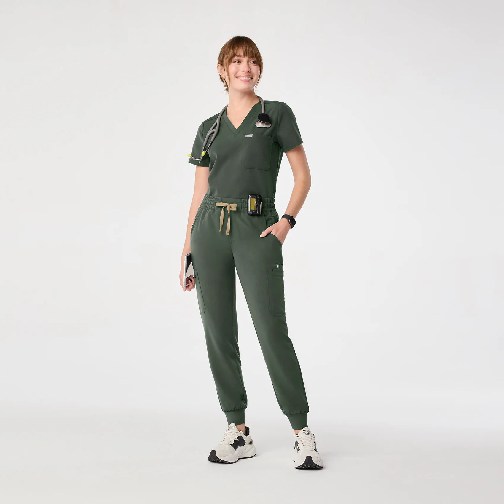 women's Moss Uman Relaxed - Tall Jogger Scrub Pant - Image 2