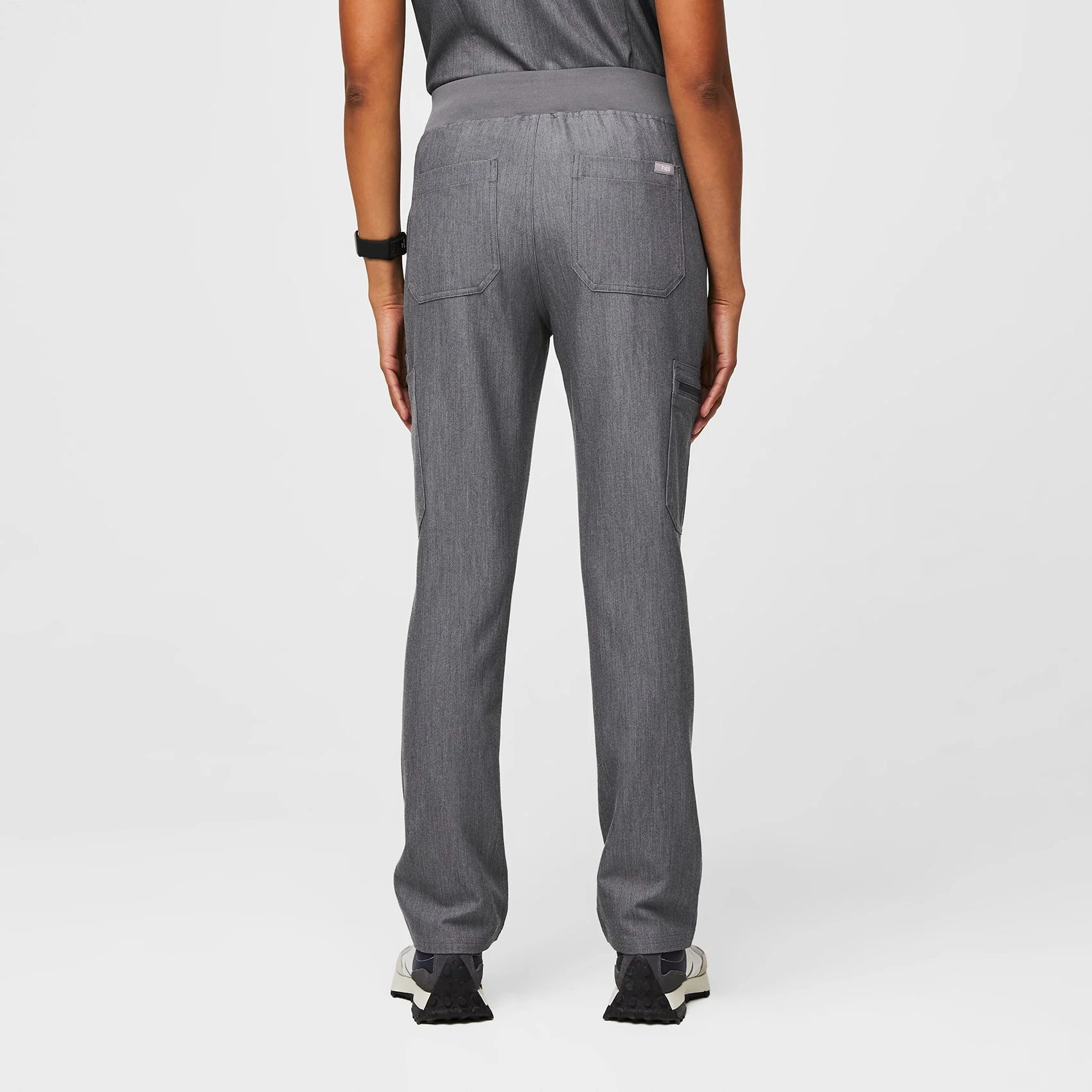 women's Graphite Yola™ High Waisted 2.0 - Petite Skinny Scrub Pants - Image 6