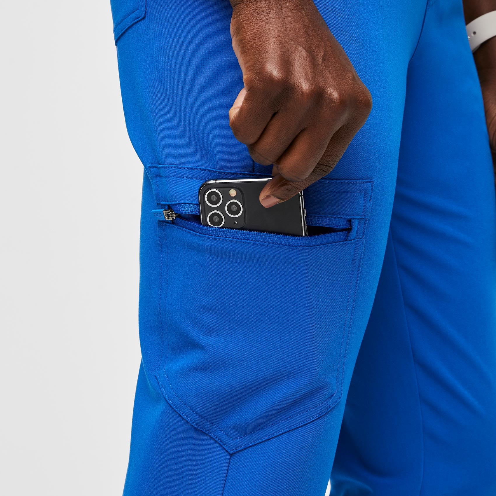 women's Royal Blue Zamora™ High Waisted - Jogger Scrub Pants - Image 5