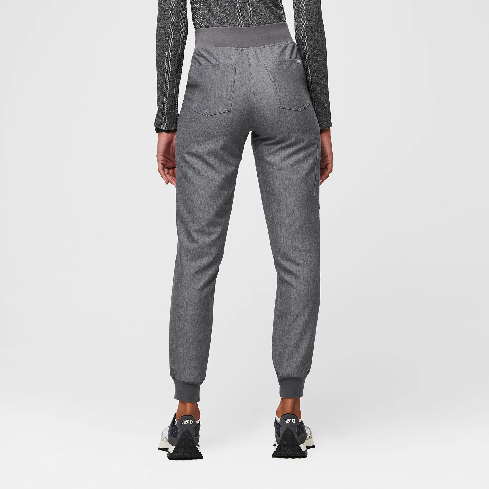women's Graphite Zamora™ High Waisted - Petite Jogger Scrub Pants - Image 7