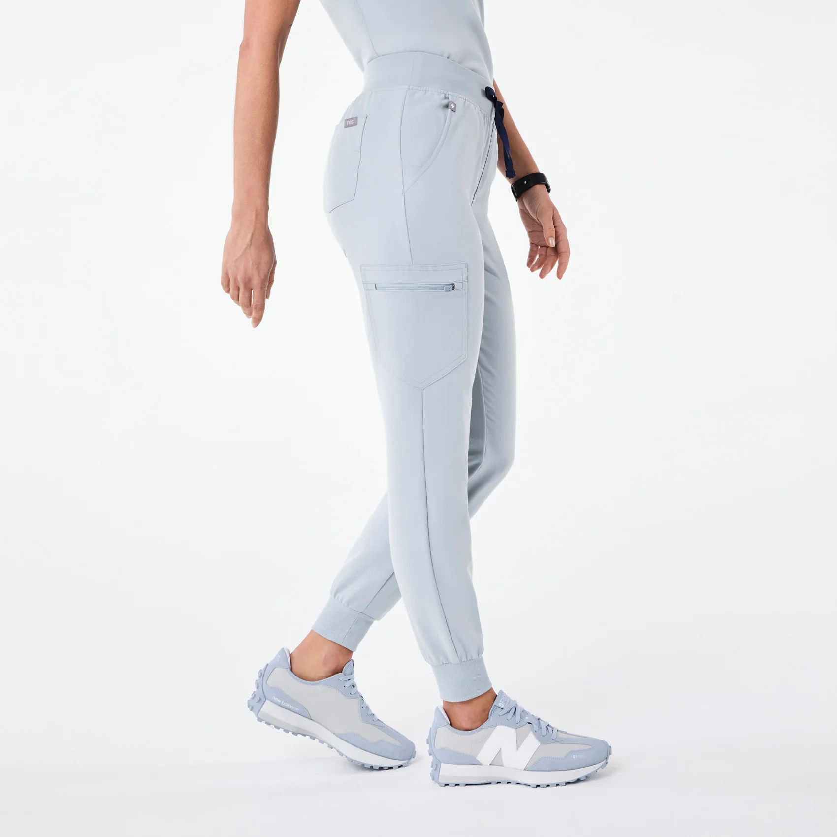 women's Dusty Blue Zamora - Jogger Scrub Pant™ - Image 3