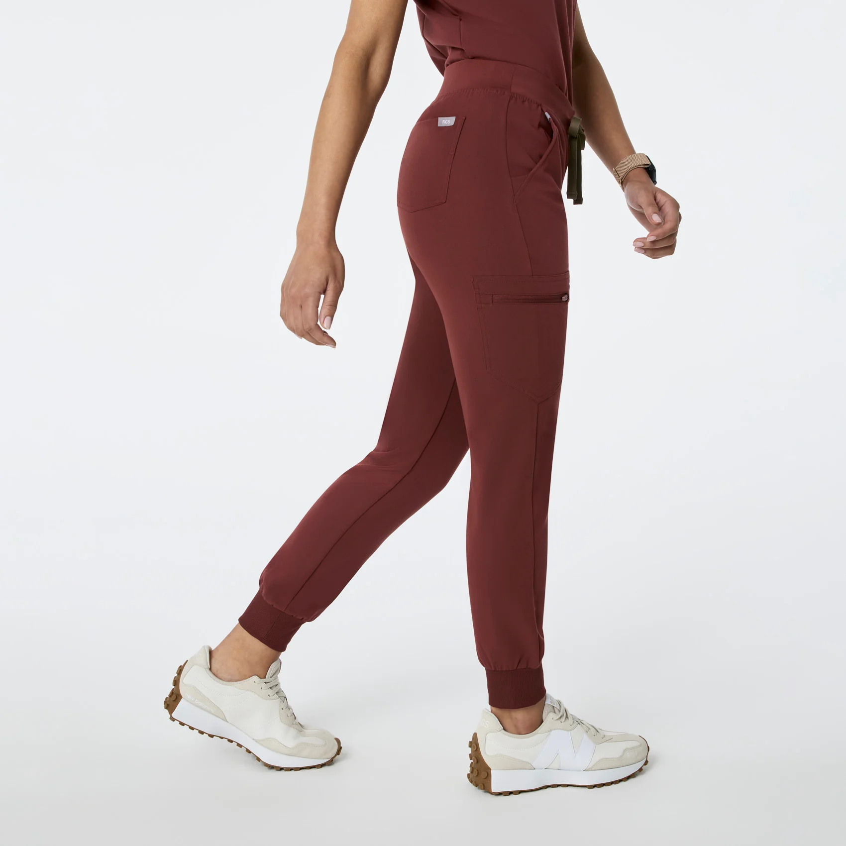 women's Walnut Zamora - Petite Jogger Scrub Pant™ - Image 3