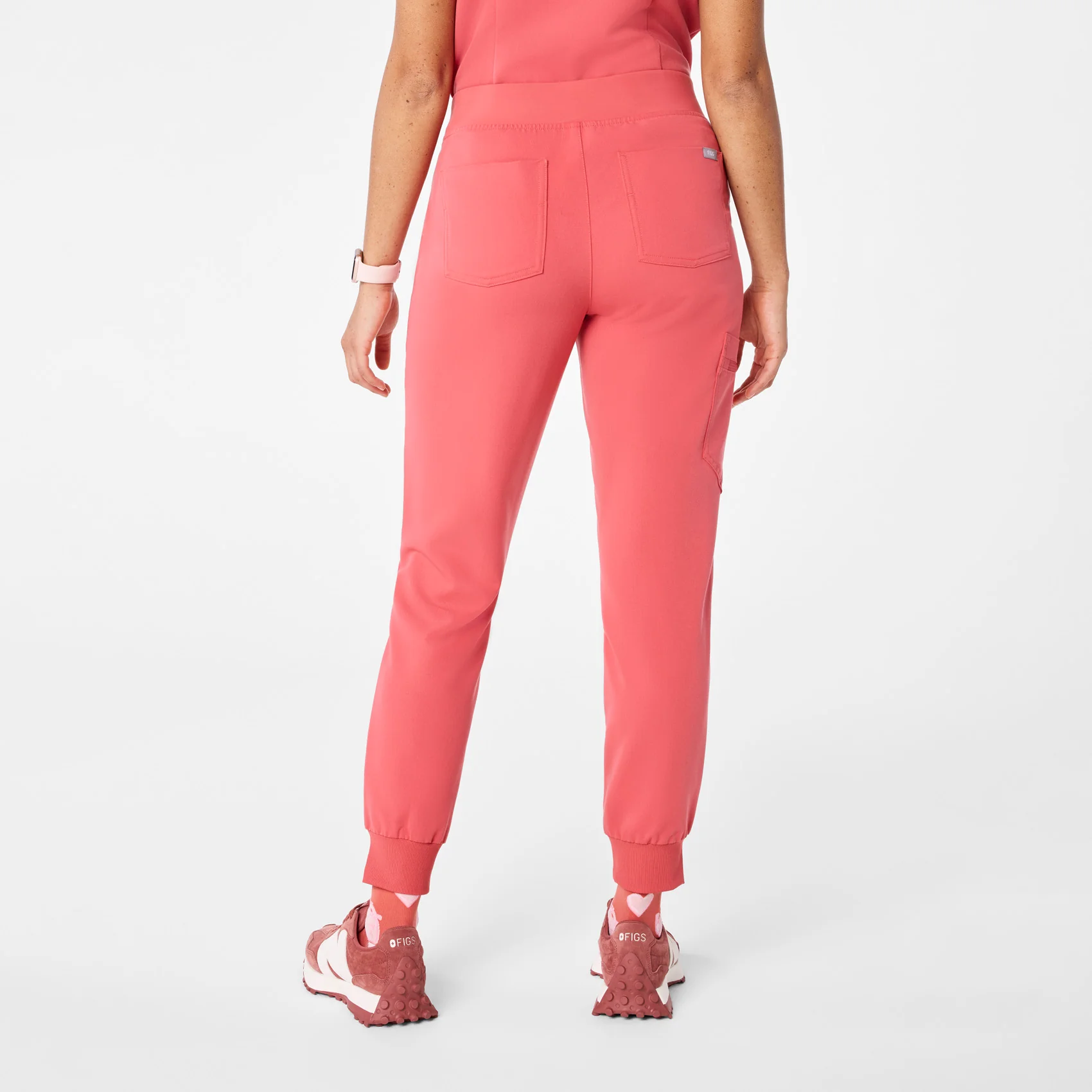 women's Pulmonary Pink Zamora - Jogger Scrub Pant™ - Image 4