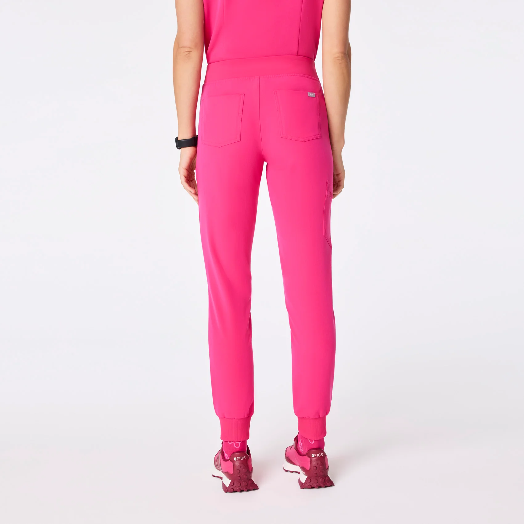 women's Shocking Pink Zamora - Jogger Scrub Pant™ - Image 4