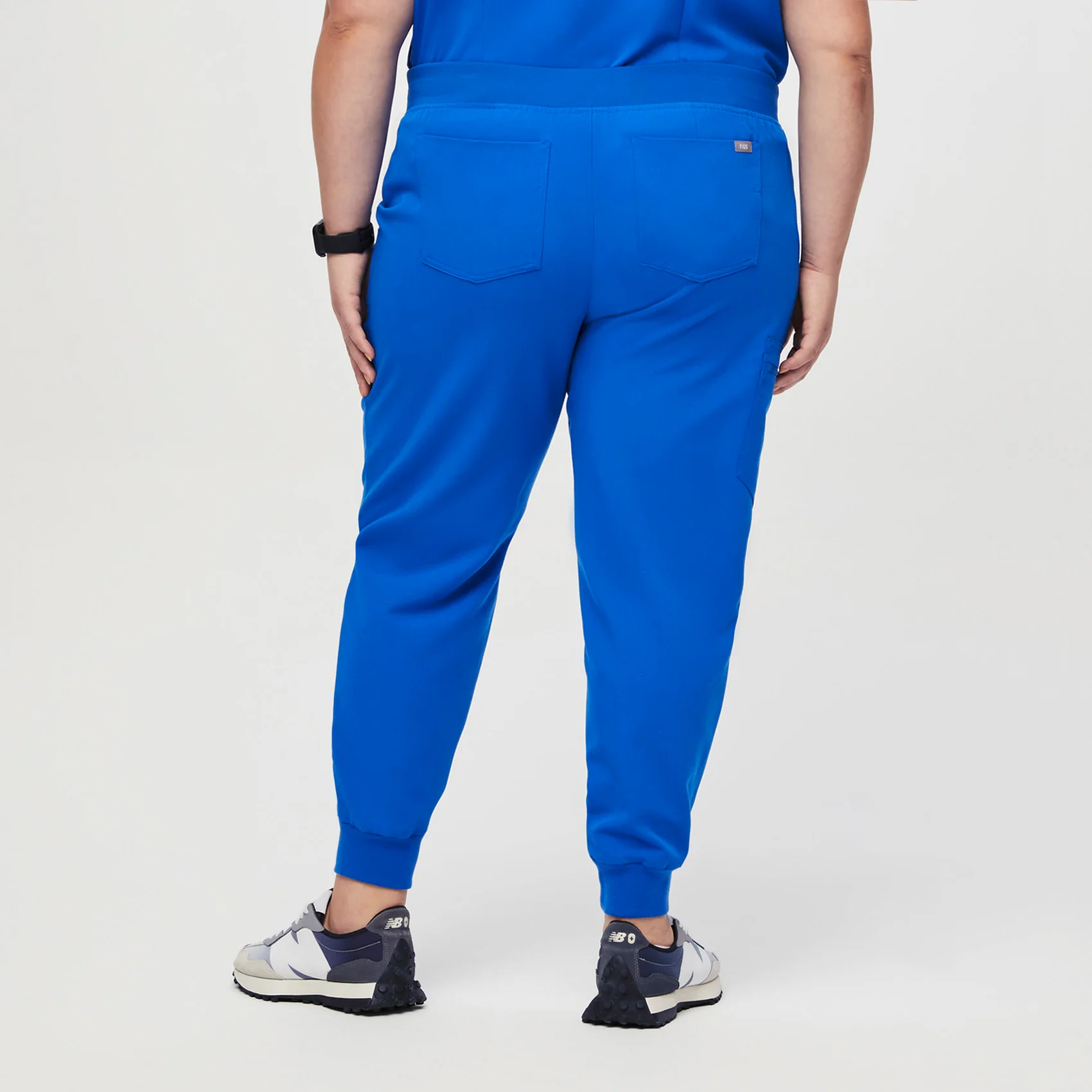 women's Royal Blue Zamora™ - Jogger Scrub Pants (3XL - 6XL) - Image 4