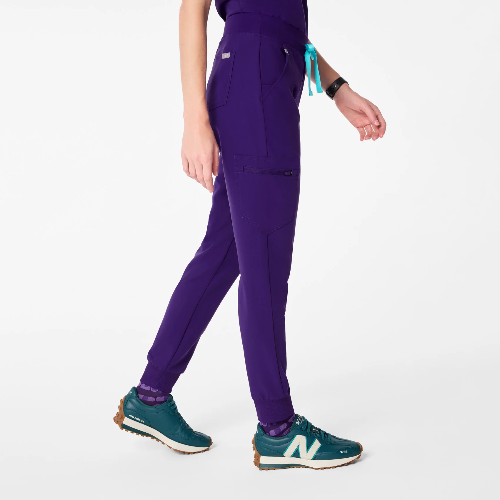 women's Purple Pulse Zamora - Tall Jogger Scrub Pant™ - Image 3