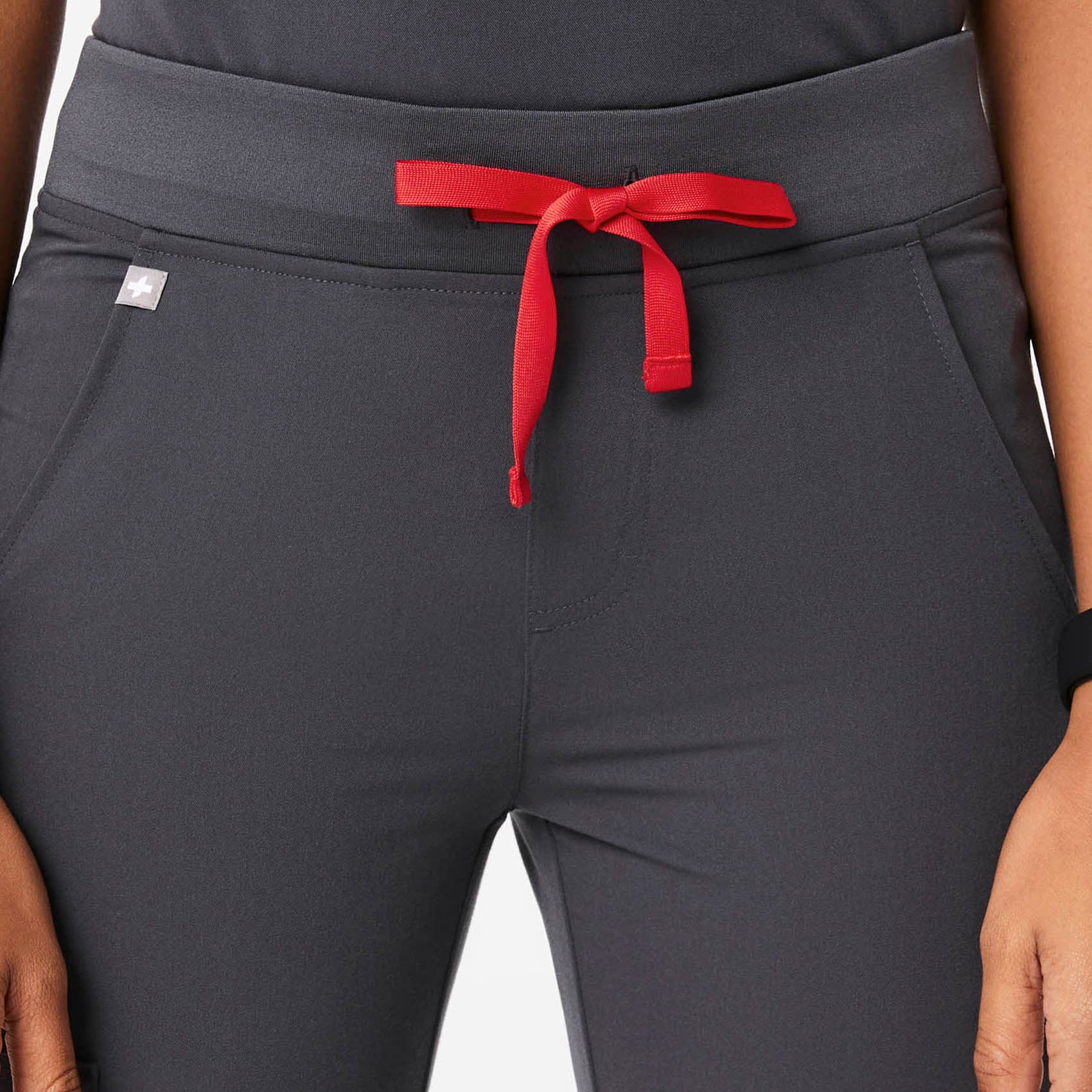 women's Charcoal Zamora™- Petite Jogger Scrub Pants (3XL - 6XL) - Image 5