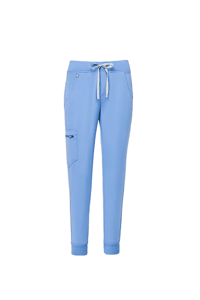 women's Ceil Blue Zamora™ - Tall Jogger Scrub Pants (3XL - 6XL) - Image 7